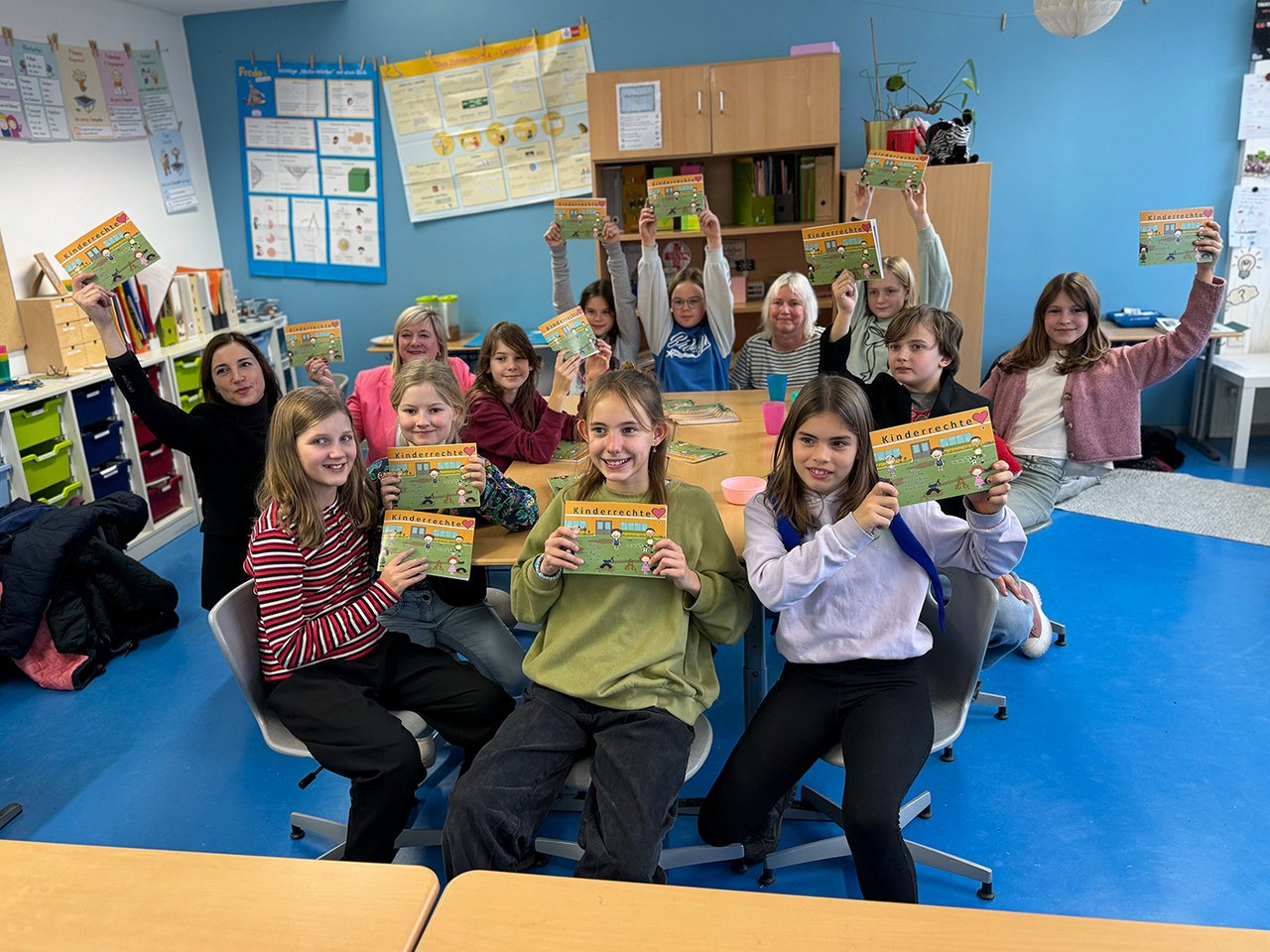 Kinder in einer Schulklasse
