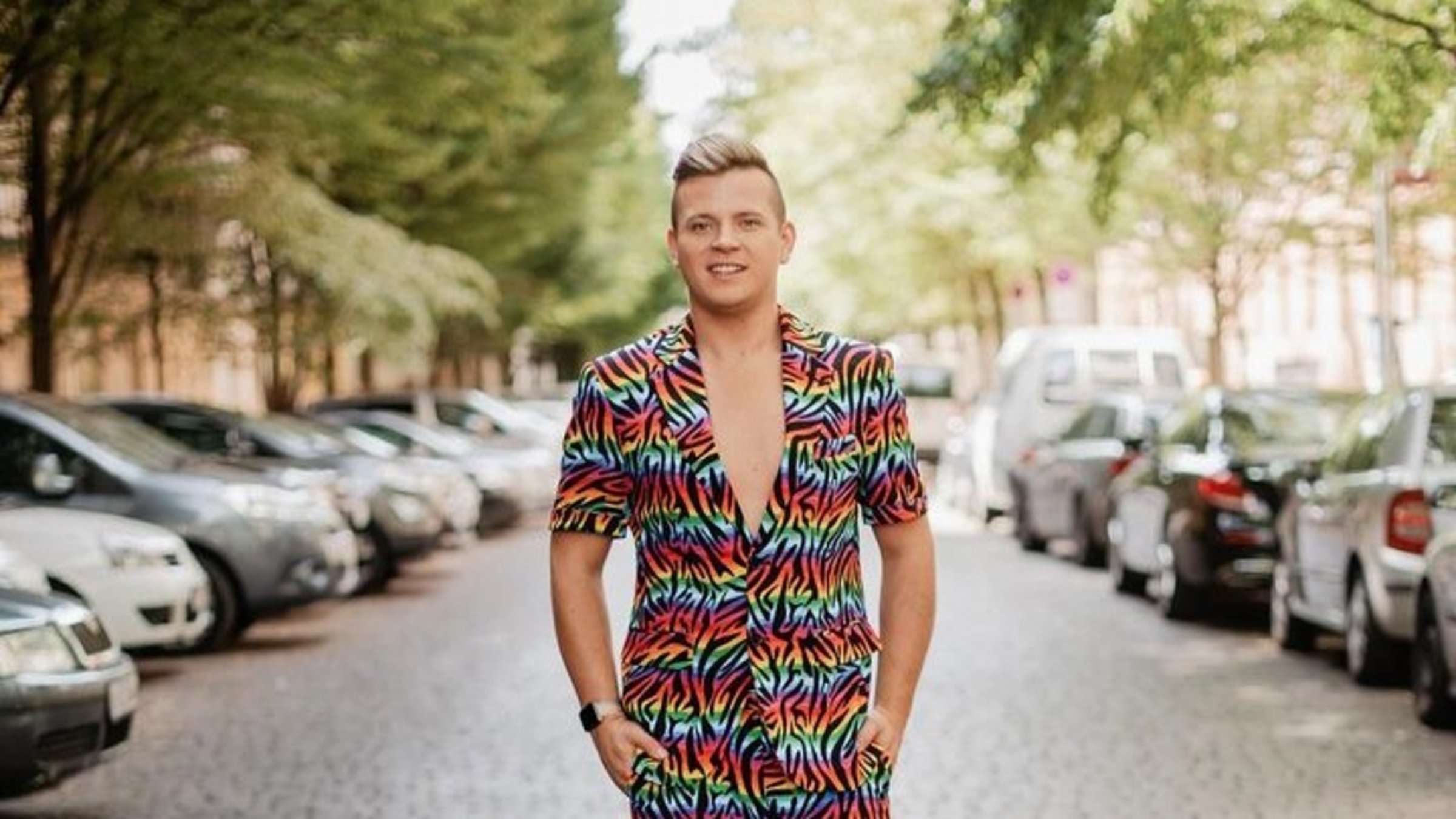 Schauspieler und Entertainer Dominik Ledea - alias Dodo.