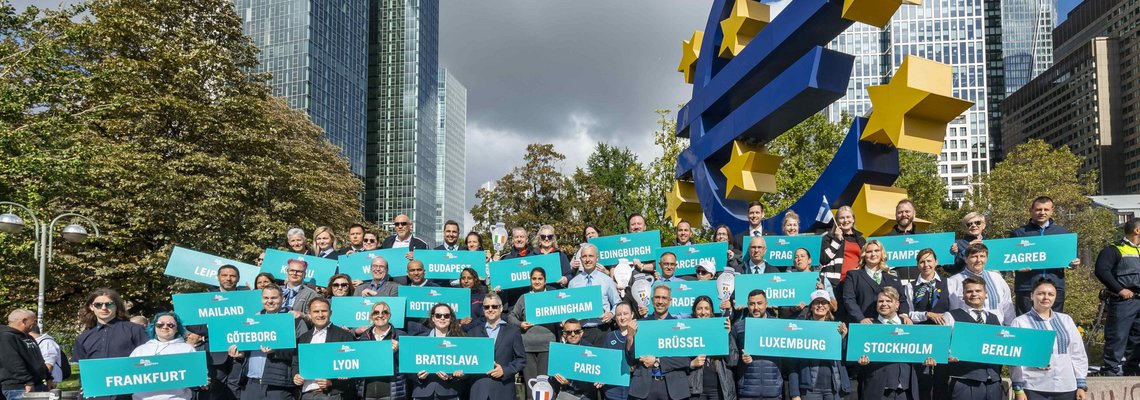 Impression von der Tram-EM 2024 in Frankfurt.