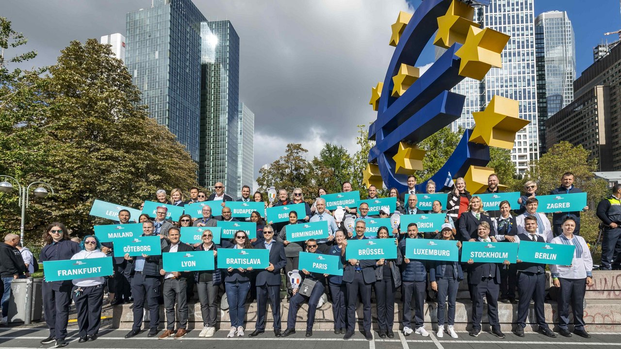 Impression von der Tram-EM 2024 in Frankfurt.