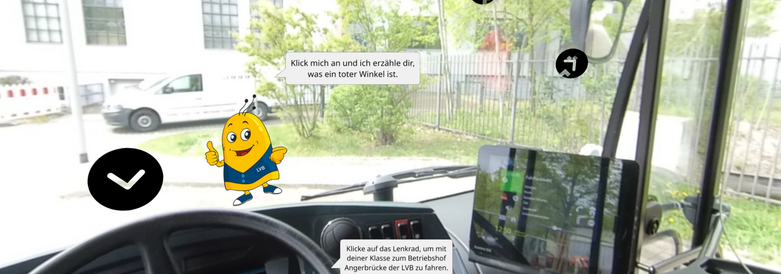 Screenshot vom Erklärprogramm mit Bini