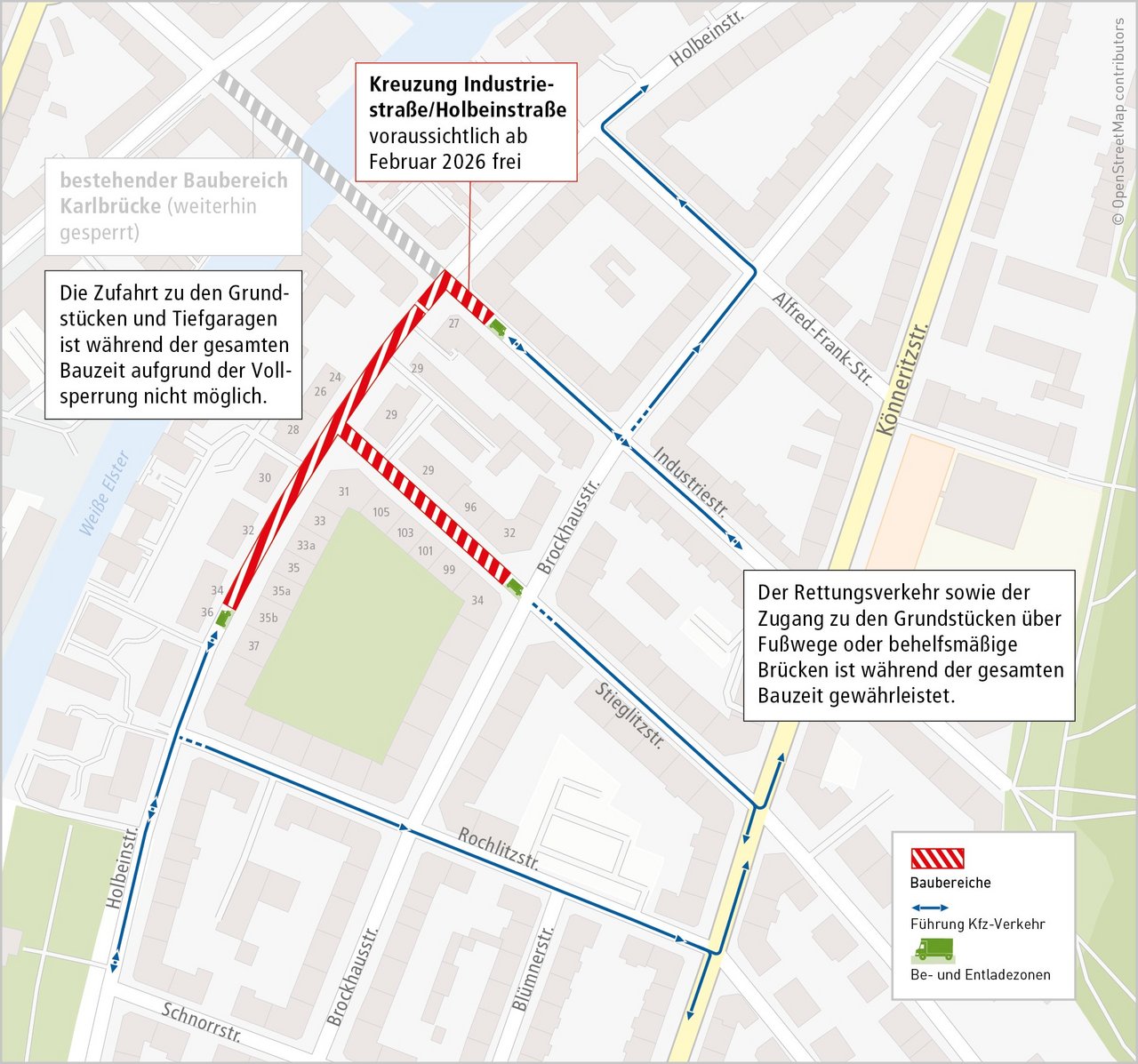 Änderungen Straßenverkehr 6. Oktober bis April 2026